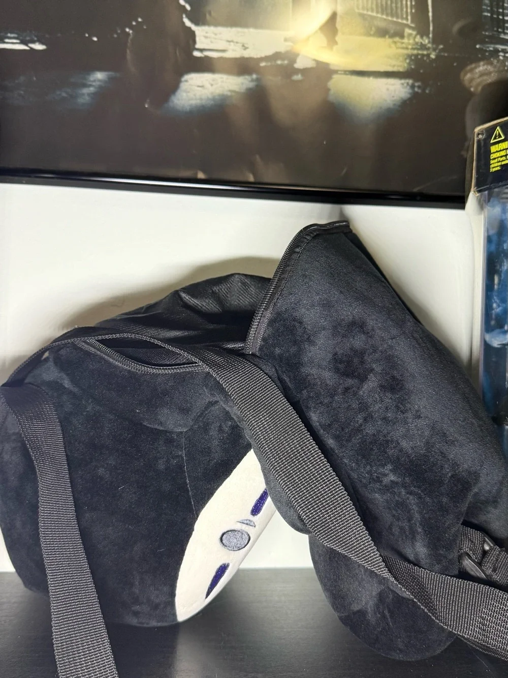 Vintage 2000s Studio Ghibli Spirited Away No - Face Plush Backpack